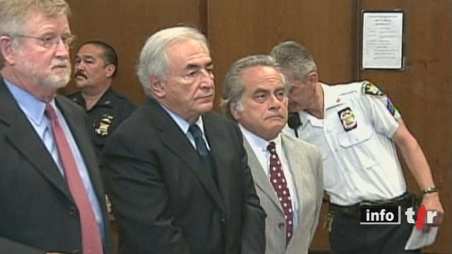 Etats-Unis: Dominique Strauss-Kahn a plaidé non coupable devant la Cour suprême de l'Etat de New York