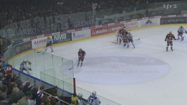 Hockey / LNA (7e j): Genève - Berne (2-3) + itw Thomas Déruns (Berne) et Morris Trachsler (Genève)