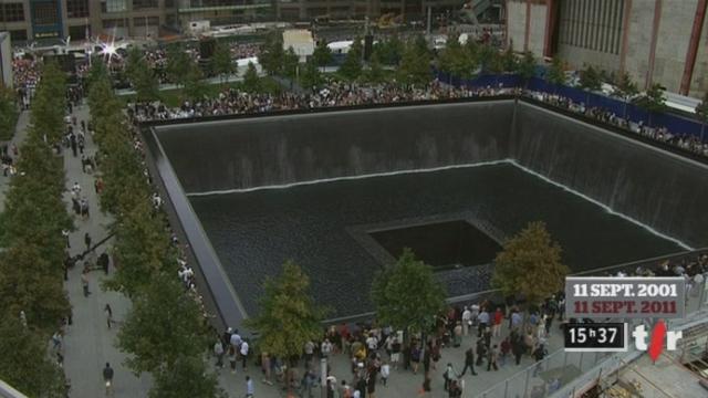 11 septembre: minute de silence pour le vol 77