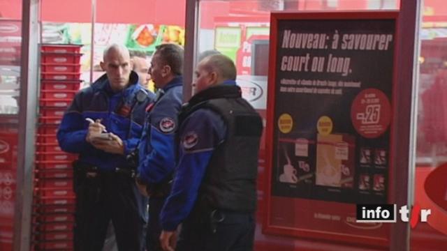 VD : un supermarché Denner de Lausanne a été le théâtre d'une tentative de braquage particulièrement violente vendredi soir