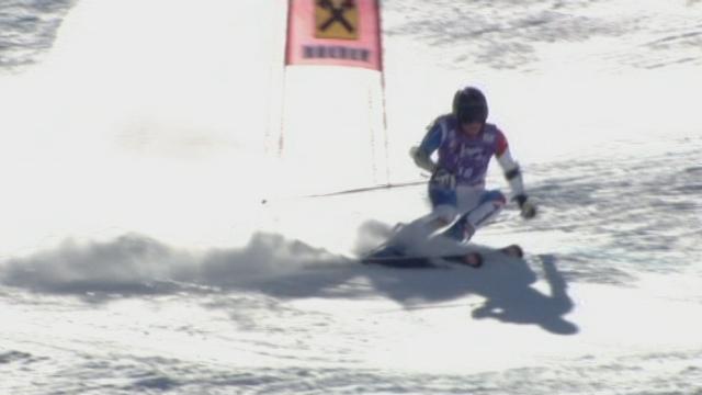 Ski alpin / ouverture de la saison Sölden (AUT): 2e manche géant dames. Lara Gut, 10e de la manche initiale, perd des places dans la seconde