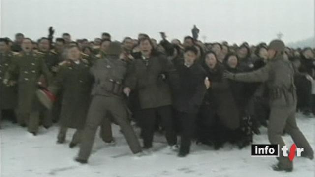 Corée du Nord: les funérailles de l'ancien chef d'Etat Kim Jong-Il se sont déroulées dans le faste et les pleurs