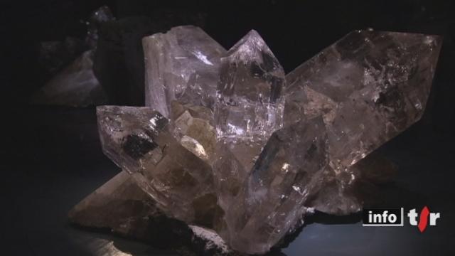 Un cristal géant de 300 kg est en exposition au Musée d'histoire naturelle de Berne