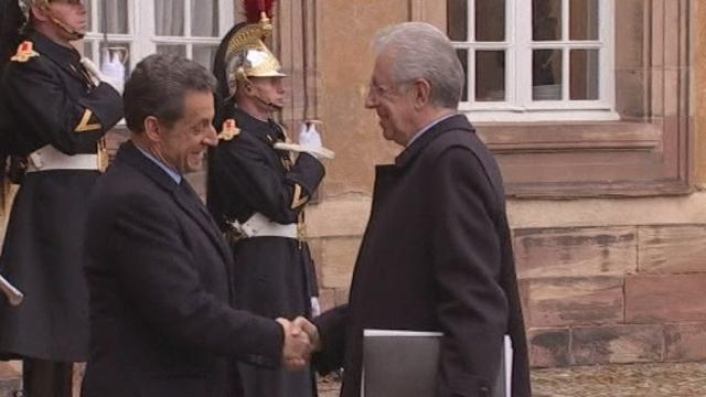 Le premier grand rendez-vous de Mario Monti