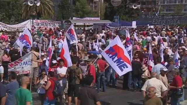 Nouvelle grève générale en Grèce