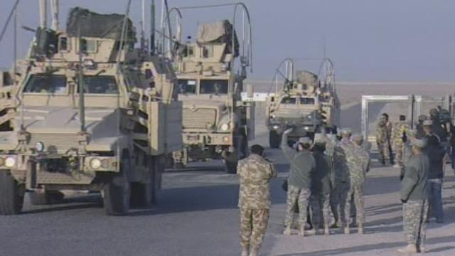 Séquences choisies - Départ d'Irak de l'armée américaine