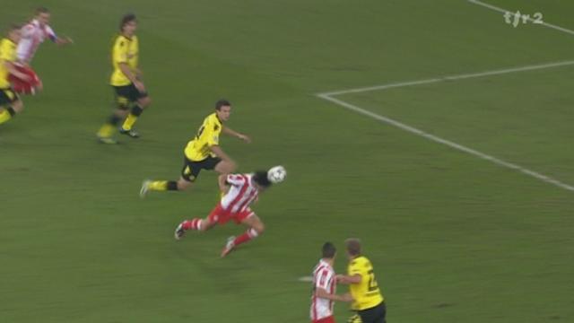 Football / Ligue des Champions (3e soirée/gr. F): Olympiakos Pirée – Borussia Dortmund 3-1