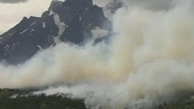 Séquences choisies - Immense incendie en Patagonie