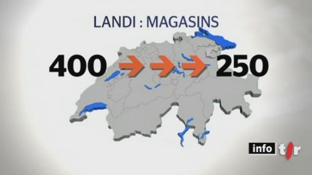 Landi, le numéro trois du commerce de détail en Suisse, va supprimer 150 points de vente, tous en Suisse alémanique