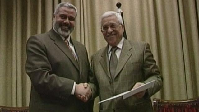 Accord trouvé dans la politique palestinienne