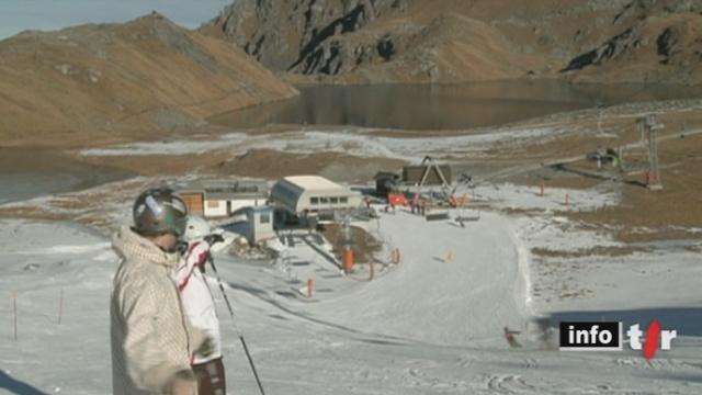 Toujours pas un flocon à l'horizon, et pourtant plusieurs stations de ski, à l'instar de Verbier (VS), ont donné leur coup d'envoi pour la saison