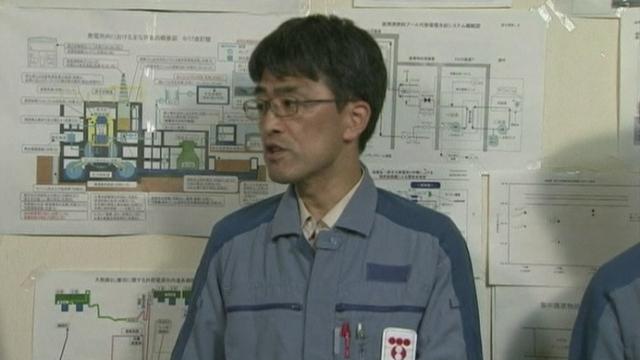 Ouverture des portes du réacteur numéro 2 à Fukushima