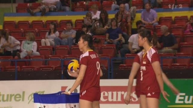 Volleyball/Masters de Montreux (demi-finale): le Japon bat la Chine