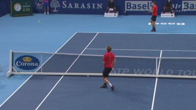 Tennis / Swiss Indoors (quarts): StanislasWawrinka (SUI) - Florian Mayer (ALL). 1er set: 6-2