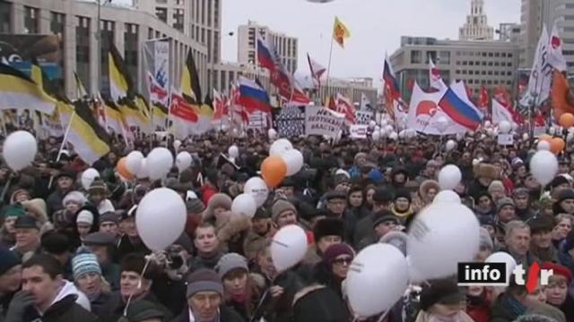 Russie: près de deux cent mille manifestants ont protesté contre les fraudes des dernières élections