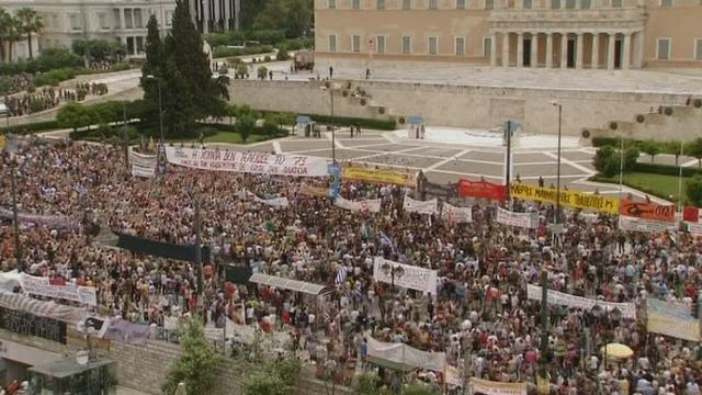 Grève générale et manifestations en Grèce
