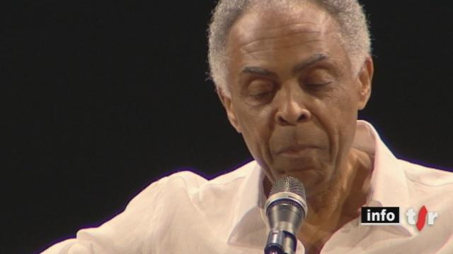 VD: Gilberto Gil, l'un des plus célèbres ambassadeurs de la musique brésilienne, était vendredi au festival de Cully pour un concert très intimiste