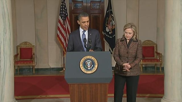 Barak Obama condamne les violences en Libye
