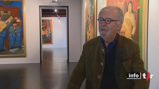 TI: rencontre avec l'artiste colombien Fernando Botero, qui expose jusqu'à l'été à Locarno dans la Pinacothèque Casa Rusca