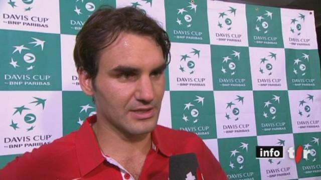 Tennis / Coupe Davis: Stanislas Wawrinka et Roger Federer ont souffert plus que prévu face au Portugal vendredi après-midi à Berne
