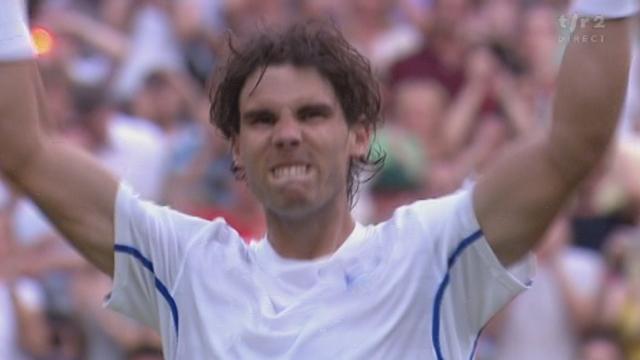 Tennis / Wimbledon / Nadal-Del Potro: L'Espagnol fait plier le géant Argentin en 4 sets (7-6, 3-6, 7-6, 6-4)