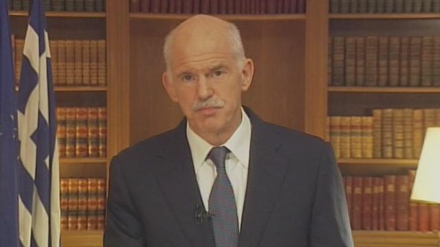 Georges Papandreou annonce sa démission