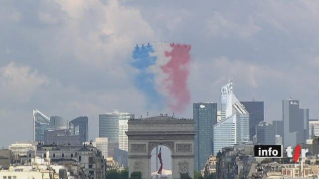 France : la célébration de la fête nationale a eu lieu jeudi matin lors du traditionnel défilé militaire sur les Champs-Elysées