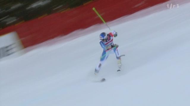 Ski Alpin/Géant messieurs d'Alta Badia (ITA): l'Italien Massimilano Blardone termine premier, tandis que Didier Défago continue son retour au premier plan avec une excellente neuvième place