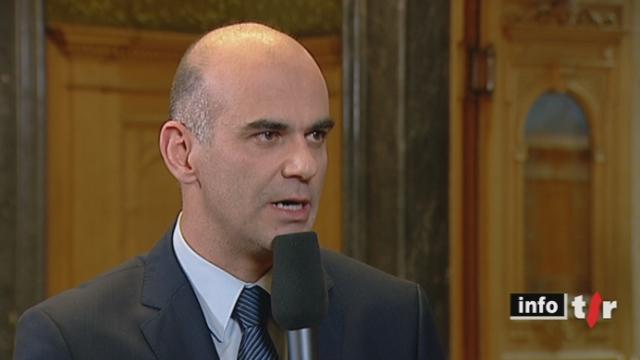 Elections fédérales: entretien avec Alain Berset, Conseiller fédéral élu