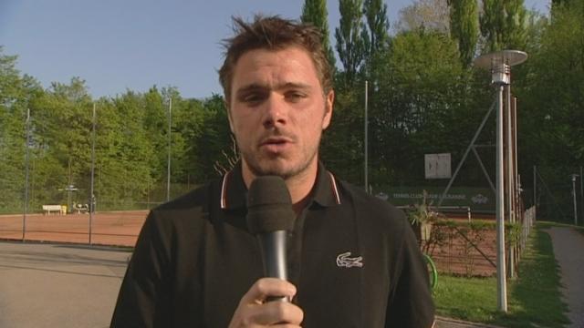 Tennis: entretien avec Stanislas Wawrinka, numéro ATP