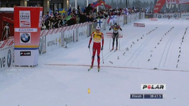 Ski de fond/Kuusamo: Petter Northung remporte le 15km devant Dario Cologna