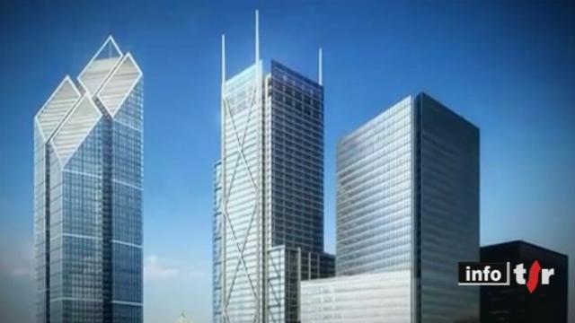 Commémorations du 11 septembre 2001: un nouveau World Trade Center émerge tout doucement sur les cendres de Ground Zero à Manhattan