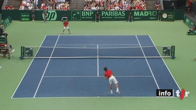 Tennis / Coupe Davis :  la Suisse mène deux à zéro face aux Portugal après les deux premiers simples