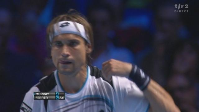 Tennis / Masters de Londres (groupe Djokovic) : Ferrer accroche Murray 6-4 dans le 1er set