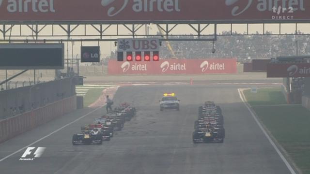 Automobilisme / F1 (GP d'Inde): le départ