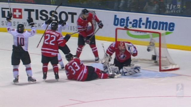 Hockey / Le Mondial en Slovaquie: Suisse - Canada (3-3) Héroïques, les Suisses égalisent grâce à Andres Ambühl