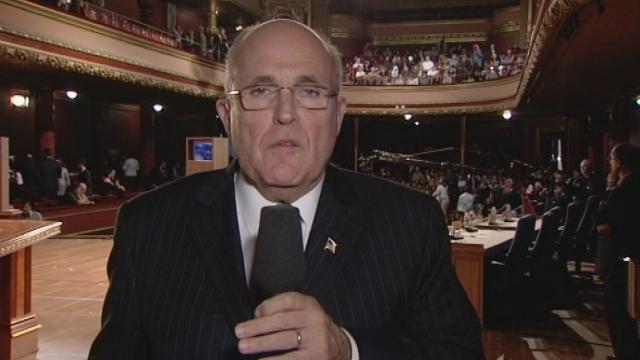 Les conseils de R. Giuliani pour la sécurité à Genève