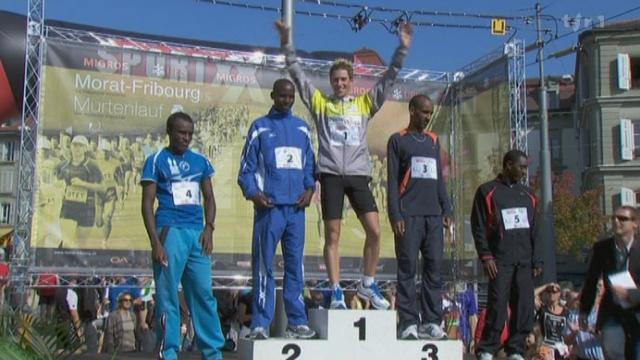 Athlétisme/Morat-Fribourg: le Jurassien Stéphane Joly remporte la course