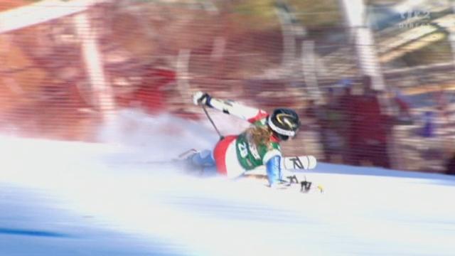 Ski alpin/Géant Dames, 1ère manche: Lara Gut est la première éliminée. Côté Suisse, il reste Suter, Gisin et Holdener pour se qualifier en 2e manche.