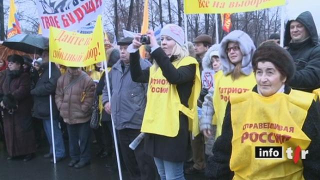 Elections russes : Russie unie, le parti de Vladimir Poutine qui détient actuellement la majorité des sièges au Parlement, pourrait perdre du terrain