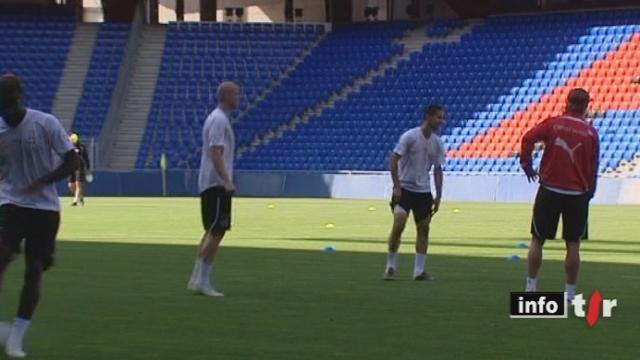 Euro 2012 : l'équipe de Suisse jouera un match décisif mardi face à la Bulgarie