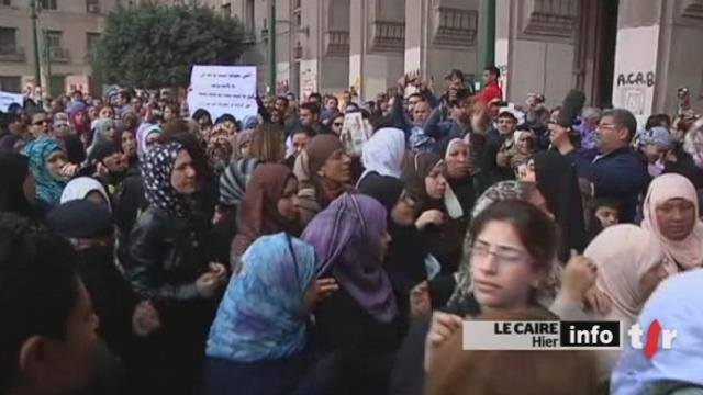 Egypte: les femmes manifestent contre les violences qui leur sont infligées par l'armée