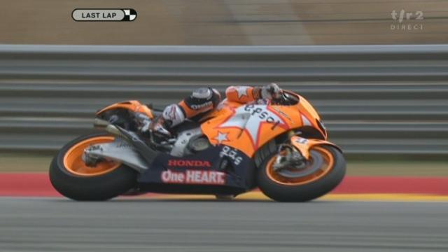 Motocyclisme / GP d'Aragon (MotoGP): dernier tour et arrivée