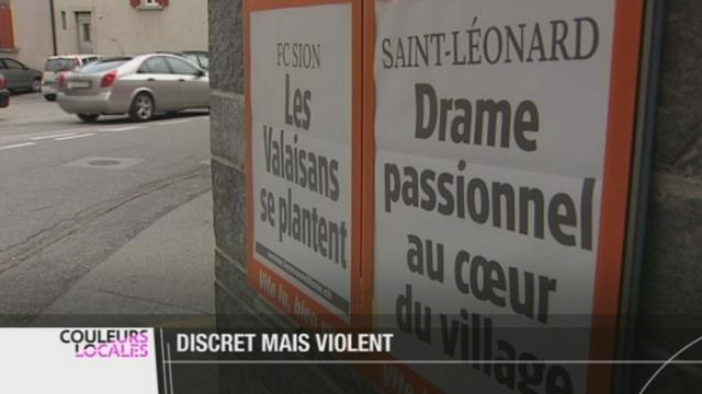 VS: le jeune homme qui a tué sa compagne vendredi passé à Saint-Léonard était déjà connu des services de police