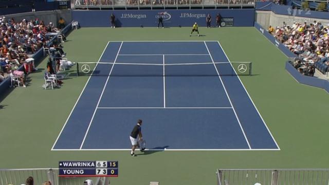 Tennis / US Open: 1 set partout! Stanislas Wawrinka remporte la 2e manche 6-3.
