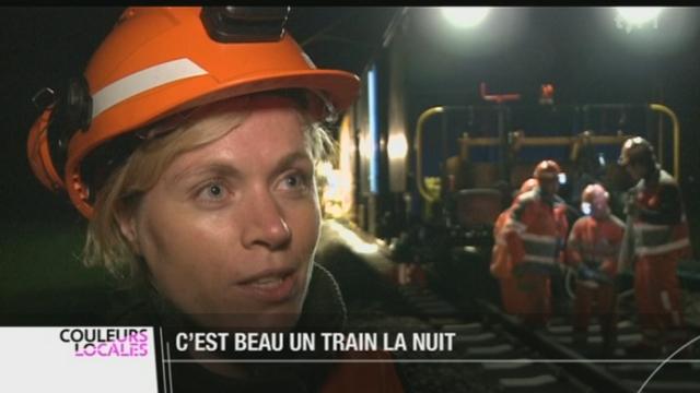 Les CFF effectuent deux tiers de leurs travaux d'entretien en pleine nuit