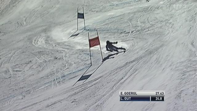 Ski alpin / géant dames d'Aspen: Lara Gut prend des risques et réalise une excellente première manche (2 temps provisoire).