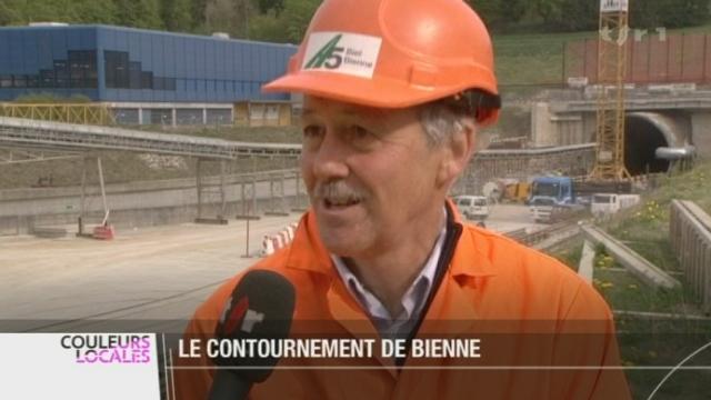 BE: découverte d'un chantier pharaonique, l'autoroute de contournement de Bienne