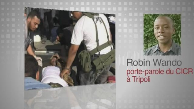 robin Wando, porte parole du CICR à Tripoli