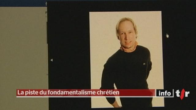 Double attentat en Norvège : le principal suspect, un Norvégien de 32 ans "fondamentaliste chrétien" reconnaît être l'auteur de la fusillade d'Utoya